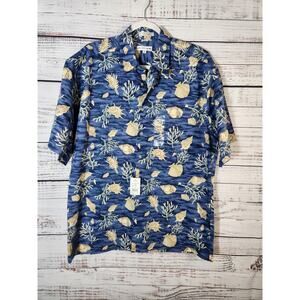 Pierre Cardin size Large Men's Hawiian button up shirt